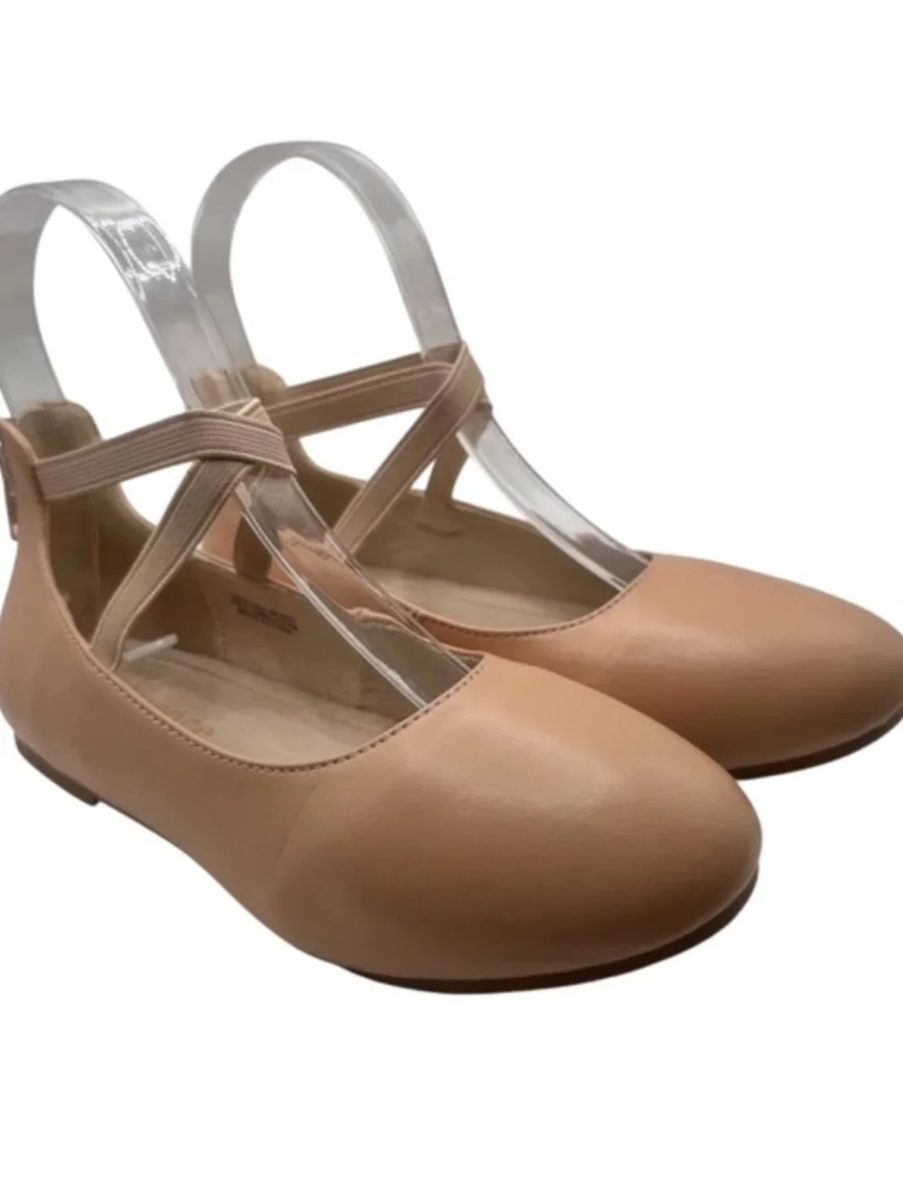 Kiderence Size 2 Pink Ankle Flats